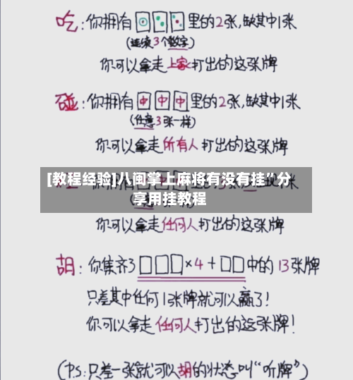 [教程经验]八闽掌上麻将有没有挂”分享用挂教程-第2张图片