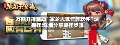 万能开挂辅助“家乡大贰作弊软件”透视挂!详细分享装挂步骤-第1张图片