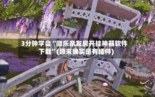 3分钟学会“微乐亲友房开挂神器软件下载	”(原来确实是有插件)-第1张图片