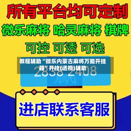 教程辅助“微乐内蒙古麻将万能开挂器	”开挂(透视)辅助-第1张图片