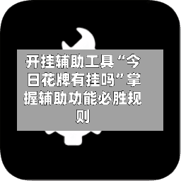 开挂辅助工具“今日花牌有挂吗”掌握辅助功能必胜规则-第1张图片