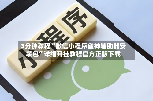 3分钟教程“微信小程序雀神辅助器安装包”详细开挂教程官方正版下载-第1张图片