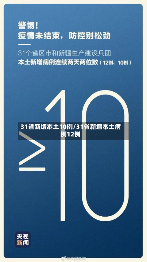31省新增本土10例/31省新增本土病例12例-第2张图片