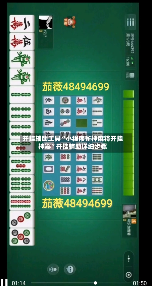 开挂辅助工具“小程序雀神麻将开挂神器”开挂辅助详细步骤-第3张图片