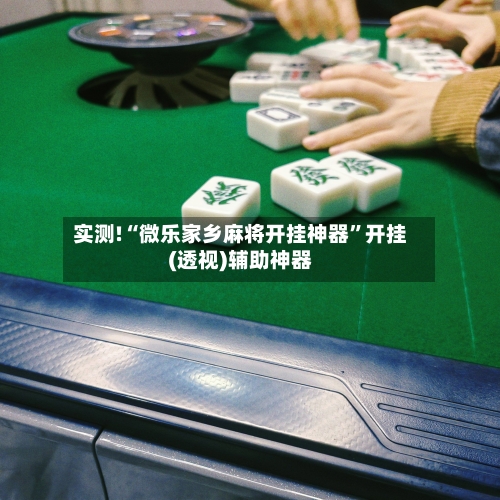 实测!“微乐家乡麻将开挂神器”开挂(透视)辅助神器-第1张图片