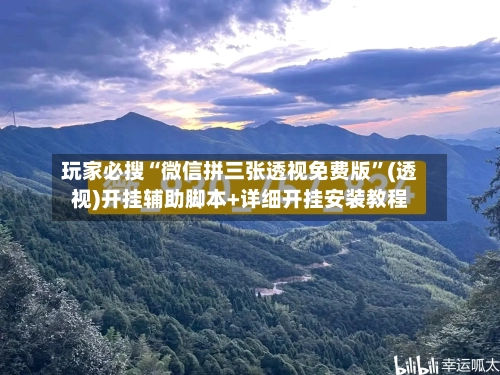 玩家必搜“微信拼三张透视免费版	”(透视)开挂辅助脚本+详细开挂安装教程-第1张图片