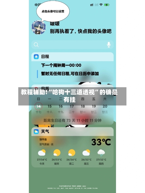 教程辅助!“哈狗十三道透视	”的确是有挂-第1张图片