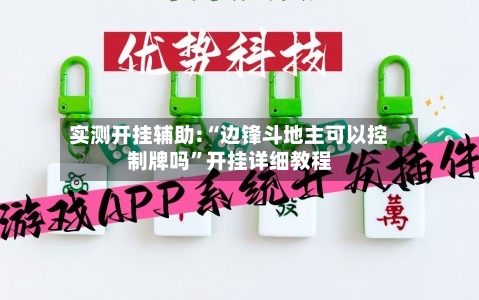 实测开挂辅助:“边锋斗地主可以控制牌吗”开挂详细教程-第1张图片