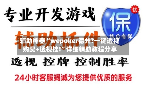 辅助神器“wepoker德州?一键透视购买+透视挂!	”详细辅助教程分享-第1张图片