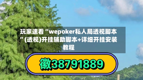 玩家速看“wepoker私人局透视脚本”(透视)开挂辅助脚本+详细开挂安装教程-第1张图片