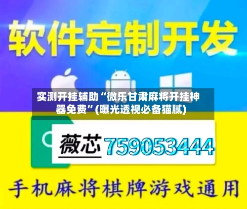 实测开挂辅助“微乐甘肃麻将开挂神器免费	”(曝光透视必备猫腻)-第1张图片