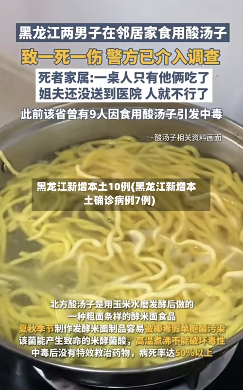 黑龙江新增本土10例(黑龙江新增本土确诊病例7例)-第1张图片