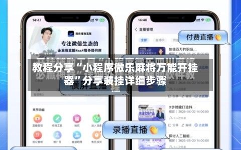 教程分享“小程序微乐麻将万能开挂器”分享装挂详细步骤-第1张图片
