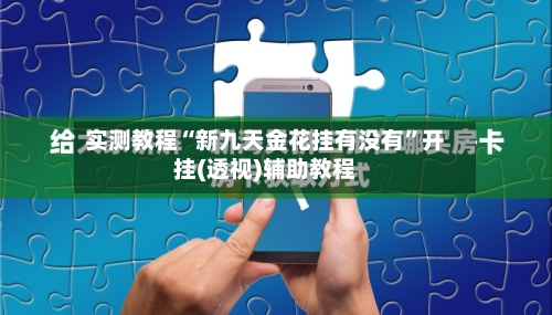 实测教程“新九天金花挂有没有	”开挂(透视)辅助教程-第1张图片