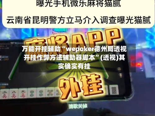 万能开挂辅助“wepoker德州局透视开挂作弊方法辅助器脚本	”(透视)其实确实有挂-第1张图片