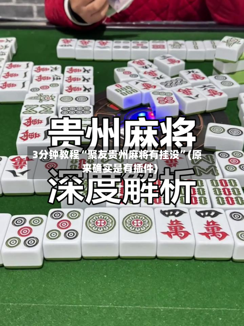 3分钟教程“聚友贵州麻将有挂没	”(原来确实是有插件)-第1张图片