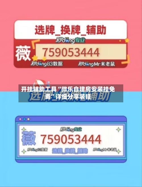 开挂辅助工具“微乐自建房安装挂免费	”详细分享装挂-第1张图片