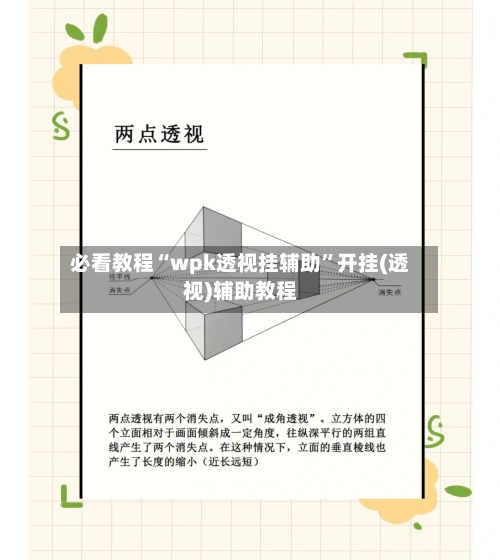 必看教程“wpk透视挂辅助	”开挂(透视)辅助教程-第1张图片