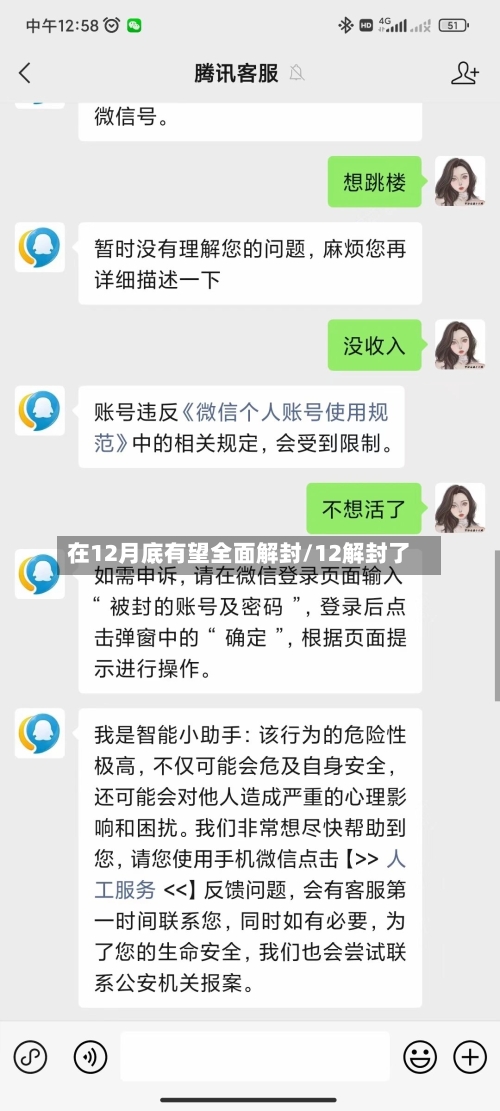 在12月底有望全面解封/12解封了-第1张图片