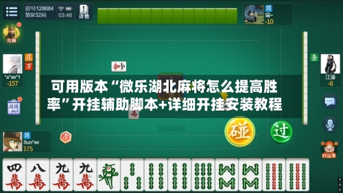 可用版本“微乐湖北麻将怎么提高胜率”开挂辅助脚本+详细开挂安装教程-第1张图片