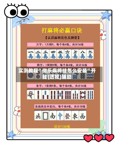 实测教程”微乐麻将挂怎么安装”开挂(透视)辅助-第1张图片