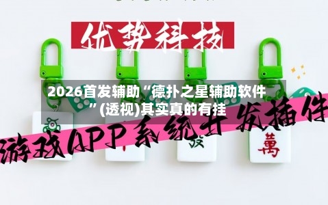 2026首发辅助“德扑之星辅助软件”(透视)其实真的有挂-第1张图片