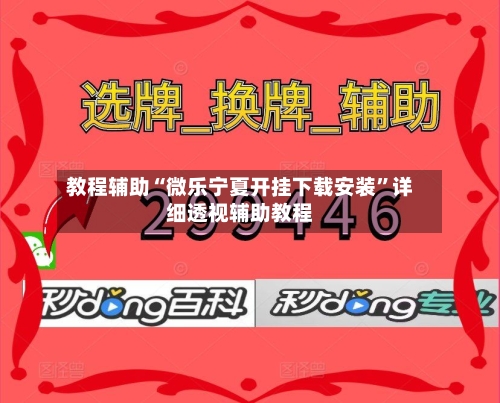 教程辅助“微乐宁夏开挂下载安装”详细透视辅助教程-第1张图片