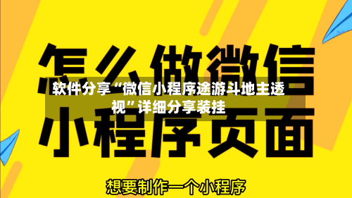 软件分享“微信小程序途游斗地主透视	”详细分享装挂-第1张图片