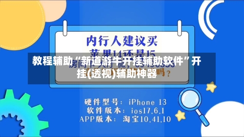 教程辅助“新道游牛开挂辅助软件”开挂(透视)辅助神器-第1张图片