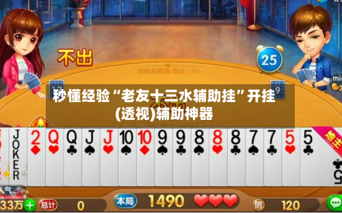 秒懂经验“老友十三水辅助挂”开挂(透视)辅助神器-第1张图片