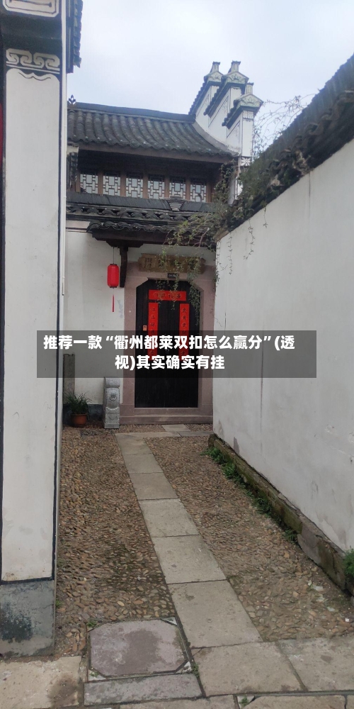 推荐一款“衢州都莱双扣怎么赢分”(透视)其实确实有挂-第1张图片