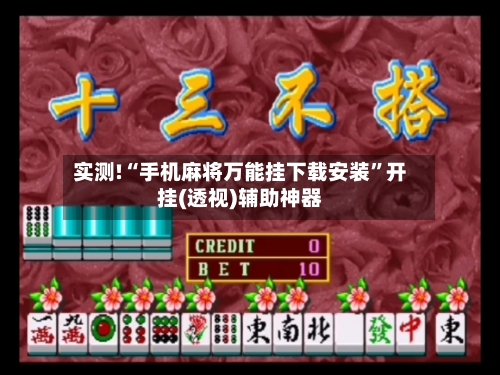 实测!“手机麻将万能挂下载安装”开挂(透视)辅助神器-第1张图片