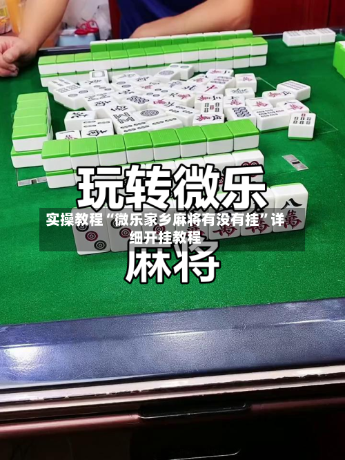 实操教程“微乐家乡麻将有没有挂	”详细开挂教程-第1张图片