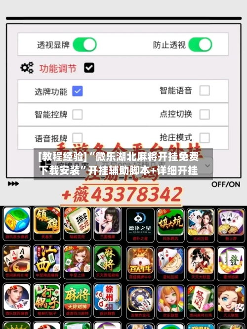 [教程经验]“微乐湖北麻将开挂免费下载安装	”开挂辅助脚本+详细开挂-第1张图片