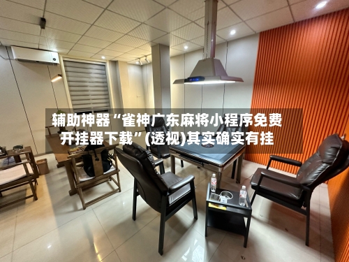 辅助神器“雀神广东麻将小程序免费开挂器下载”(透视)其实确实有挂-第1张图片