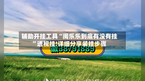 辅助开挂工具“闽乐乐到底有没有挂	”透视挂!详细分享装挂步骤-第1张图片