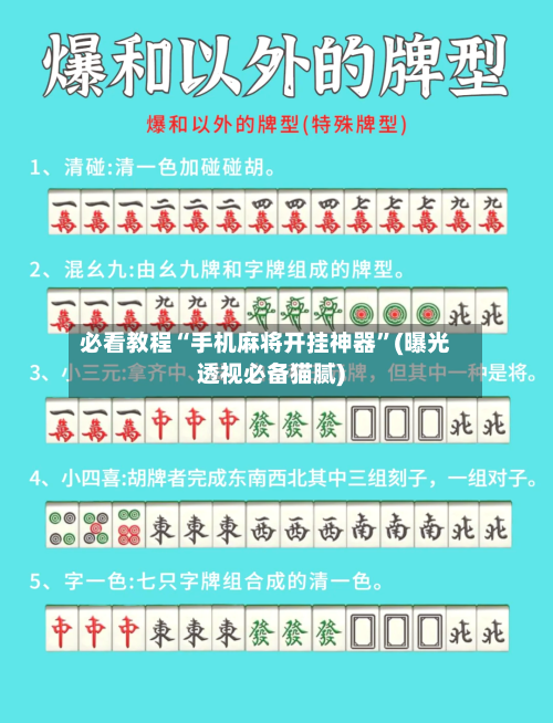 必看教程“手机麻将开挂神器”(曝光透视必备猫腻)-第1张图片