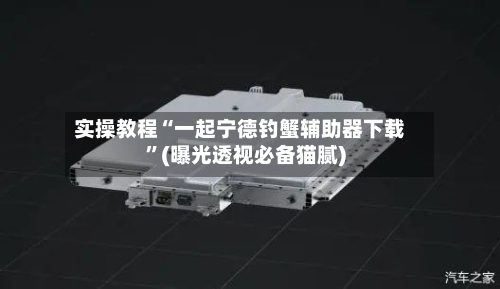 实操教程“一起宁德钓蟹辅助器下载	”(曝光透视必备猫腻)-第1张图片