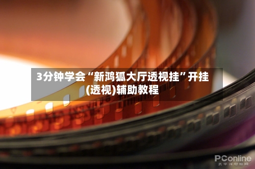 3分钟学会“新鸿狐大厅透视挂”开挂(透视)辅助教程-第1张图片