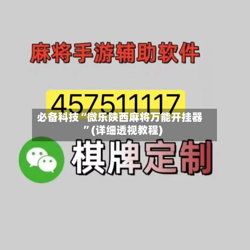 必备科技“微乐陕西麻将万能开挂器”(详细透视教程)-第1张图片