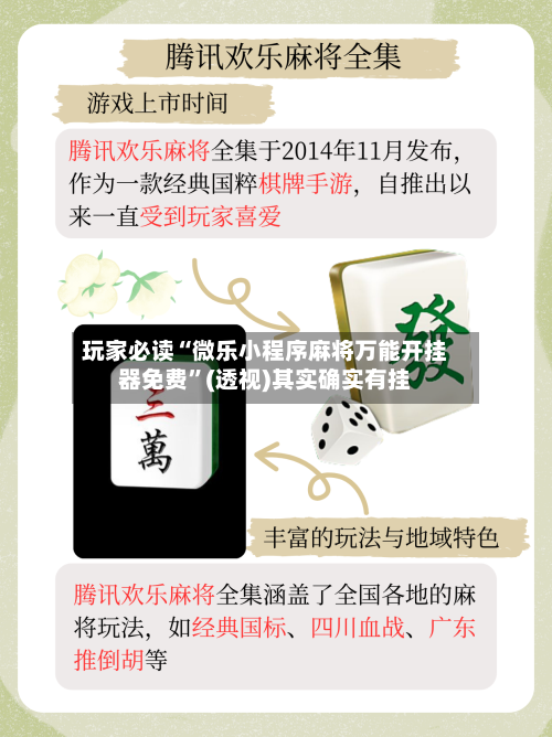 玩家必读“微乐小程序麻将万能开挂器免费	”(透视)其实确实有挂-第1张图片