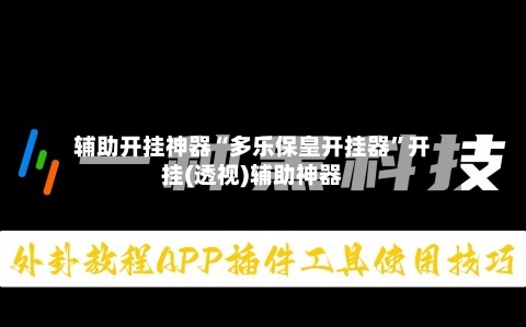 辅助开挂神器“多乐保皇开挂器”开挂(透视)辅助神器-第1张图片