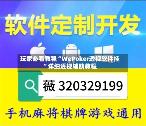 玩家必看教程“WePoker透视软件挂”详细透视辅助教程-第1张图片