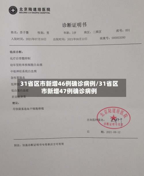 31省区市新增46例确诊病例/31省区市新增47例确诊病例-第1张图片