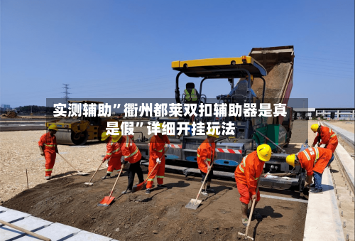 实测辅助	”衢州都莱双扣辅助器是真是假”详细开挂玩法-第1张图片
