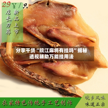 分享干货“皖江麻将有挂吗”揭秘透视辅助万能挂用法-第1张图片