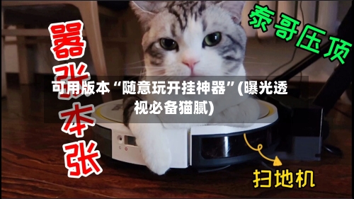 可用版本“随意玩开挂神器	”(曝光透视必备猫腻)-第1张图片