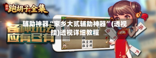 辅助神器“家乡大贰辅助神器	”(透视挂)透视详细教程-第1张图片