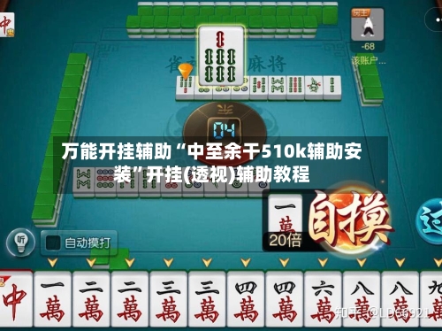 万能开挂辅助“中至余干510k辅助安装”开挂(透视)辅助教程-第1张图片