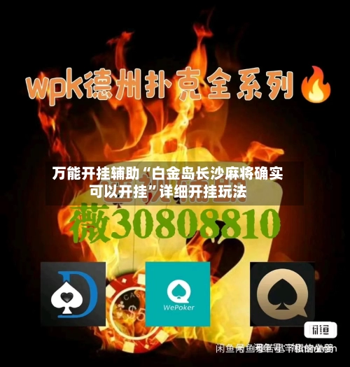 万能开挂辅助“白金岛长沙麻将确实可以开挂”详细开挂玩法-第1张图片